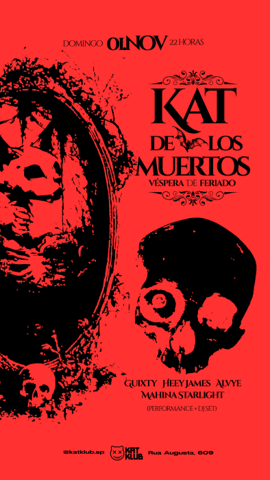 Evento: KAT DE LOS MUERTOS - VÉSPERA DE FERIADO!