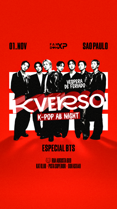 Evento: Kverso: Especial Bts • Véspera De Feriado • K-Pop All Night