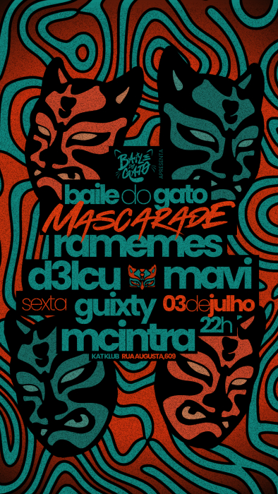 Evento: BAILE DO GATO MASCARADE