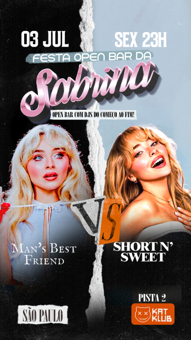 Evento: FESTA OPEN BAR DA SABRINA - PISTA 2