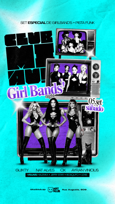 Evento: CLUB MIAU! GIRL BANDS' NIGHT