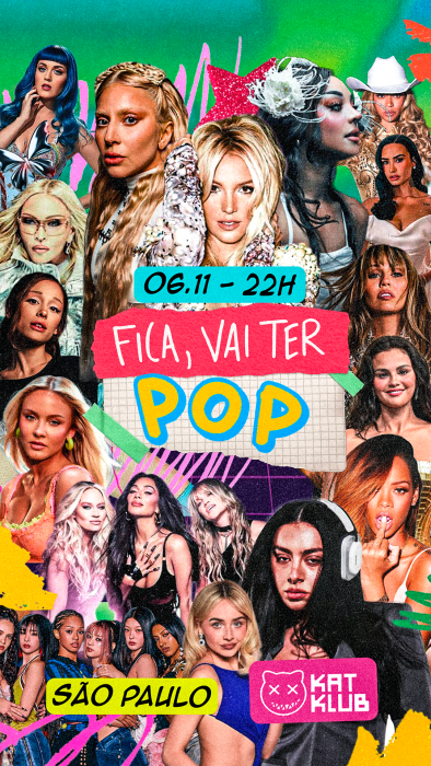 Evento: FICA, VAI TER POP! - PISTA 1