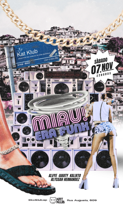 Evento: MIAU - ERA FUNK!