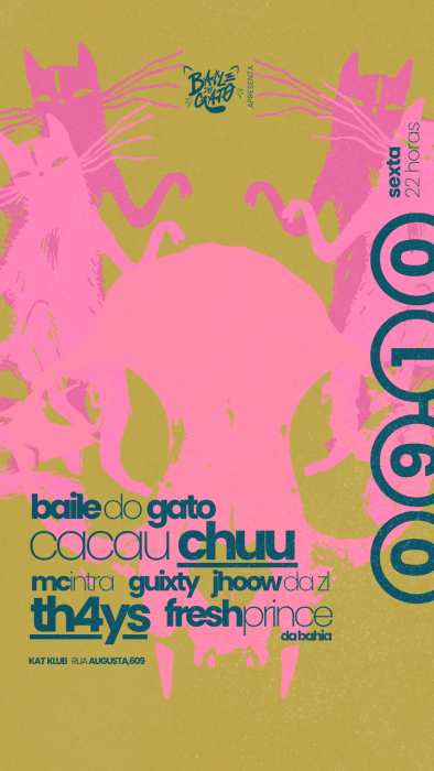 Evento: BAILE DO GATO