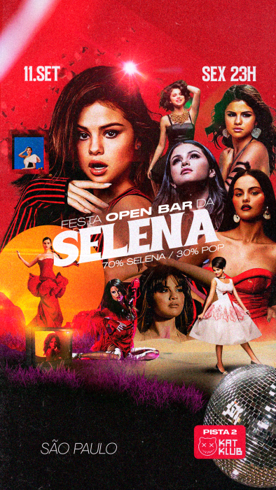Evento: FESTA DA SELENA - OPEN BAR - PISTA 2