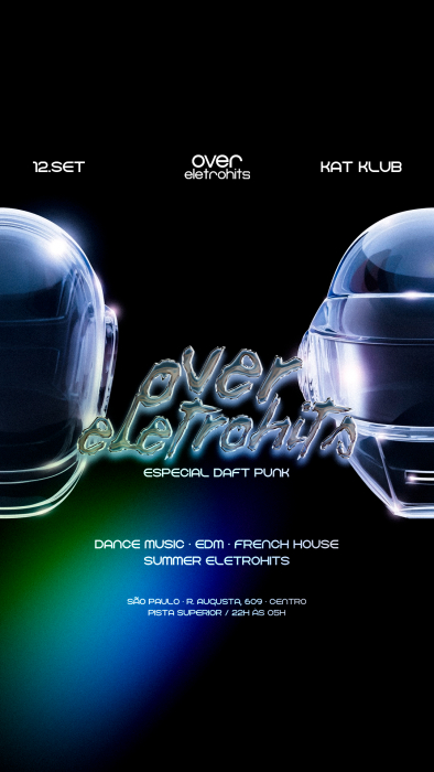 Evento: Over Eletrohits: Especial Daft Punk - Pista 2