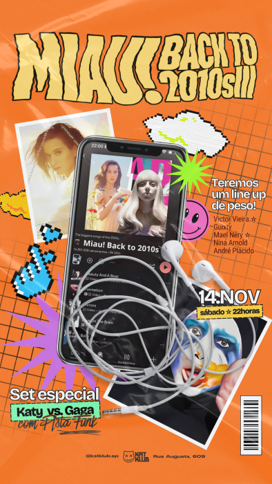 Evento: MIAU - BACK TO 2010s!