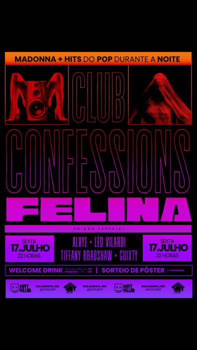 Evento: FELINA - CLUB CONFESSIONS