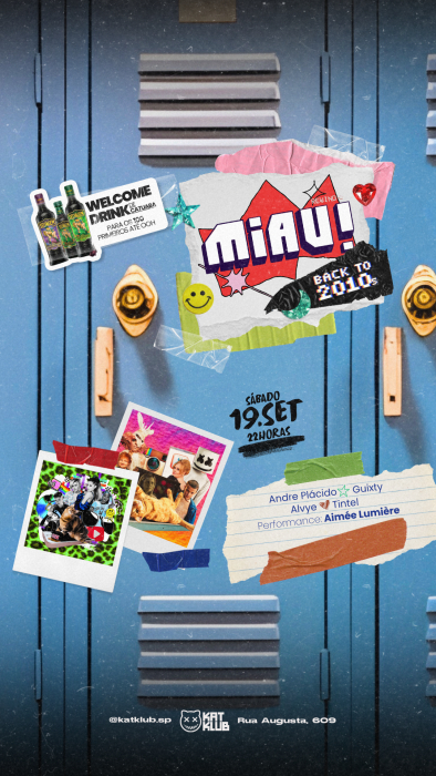 Evento: MIAU BACK TO 2010s