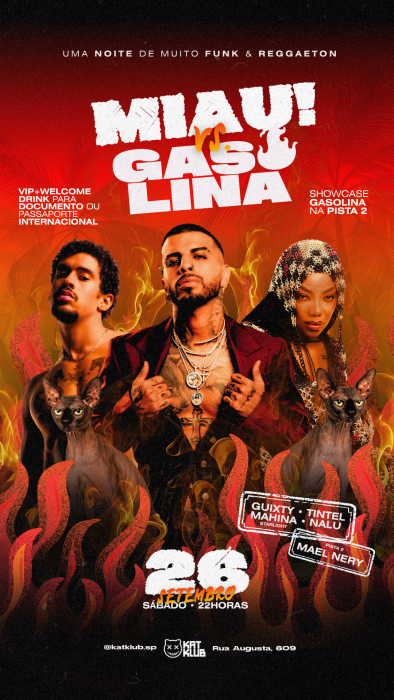 Evento: MIAU vs GASOLINA
