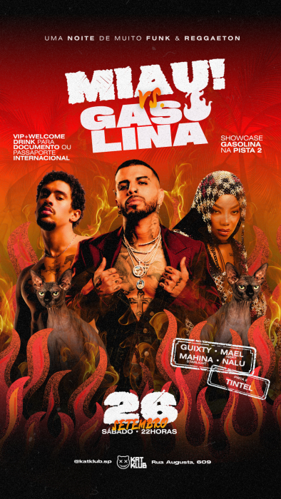 Evento: MIAU vs GASOLINA