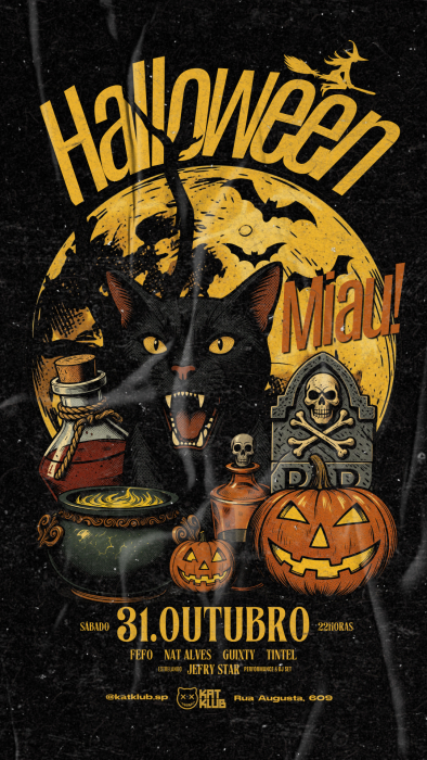 Evento: HALLOWEEN DA MIAU!